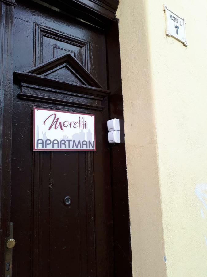 Апартаменти Moretti Apartman Еґер Екстер'єр фото