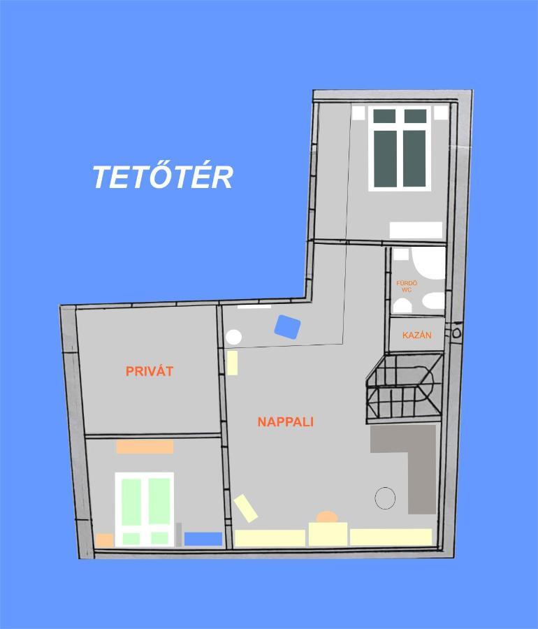 Апартаменти Moretti Apartman Еґер Екстер'єр фото